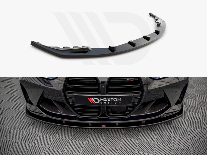BMW M4 G82 / M3 G80 (2021-) Front Splitter V.1 - Maxton Design