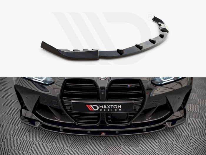 BMW M4 G82 / M3 G80 (2021-) Front Splitter V.3 - Maxton Design