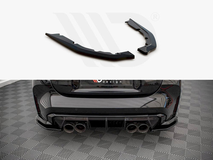 BMW M4 G82 (2021-) Rear Side Splitters - Maxton Design