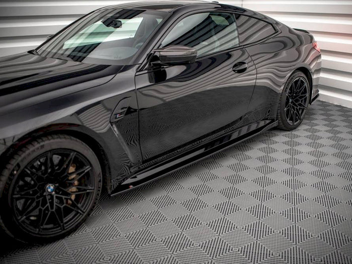 BMW M4 G82 (2021-) Side Skirts Diffusers V.1 - Maxton Design