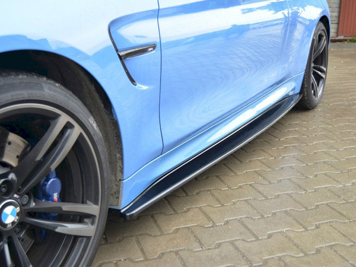BMW M4 F82 (2014-20) Side Skirts Diffusers - Maxton Design