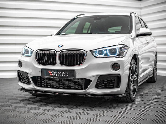 BMW X1 M-pack F48 (2015-2019) Front Splitter V.1 - Maxton Design