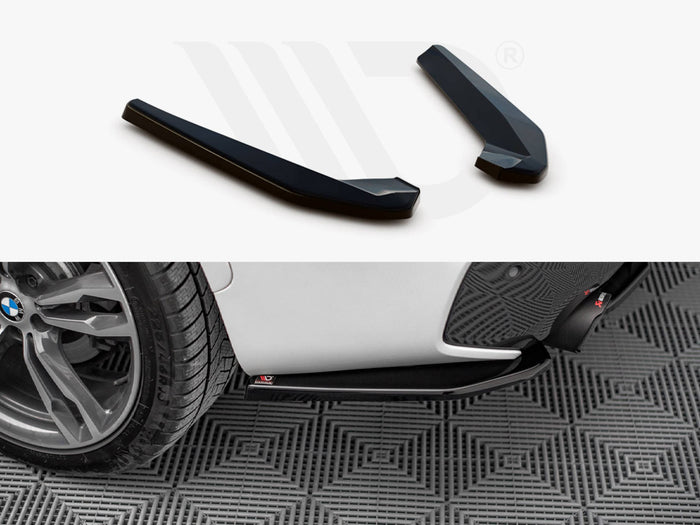BMW X1 M-pack F48 (2015-2019) Rear Side Splitters - Maxton Design