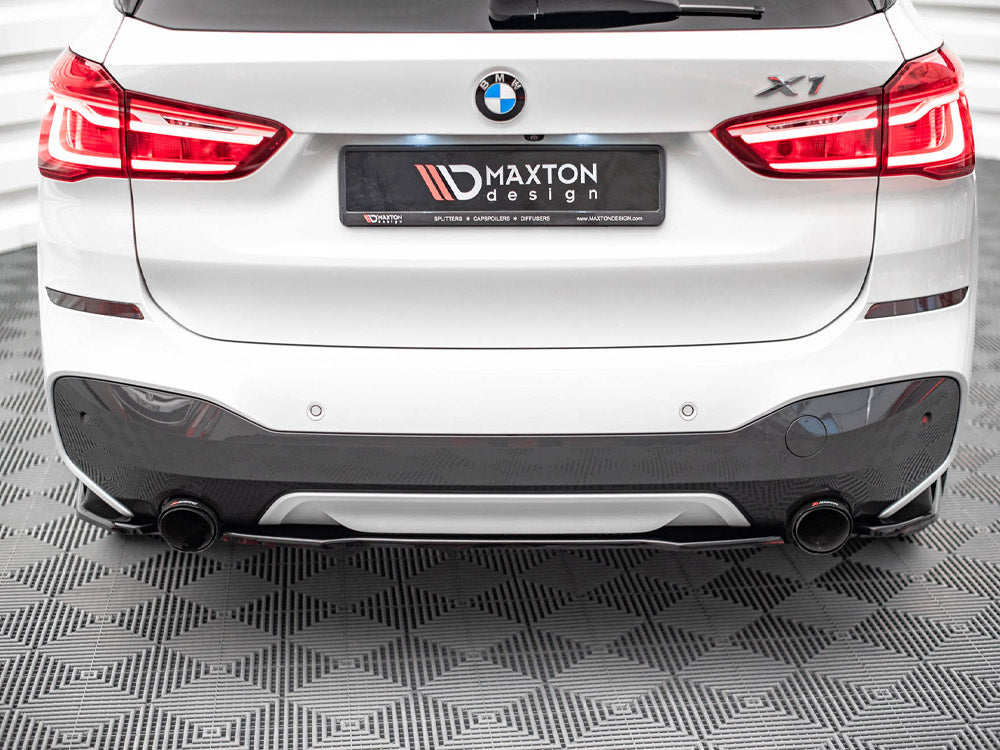 Central Rear Splitter for BMW X1 M-Pack F48, Our Offer \ BMW \ X1 \ F48  [2015-2019] \ M-Pack