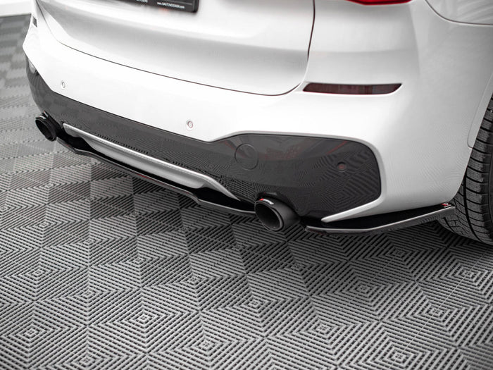 BMW X1 M-pack F48 (2015-2019) Central Rear Splitter - Maxton Design