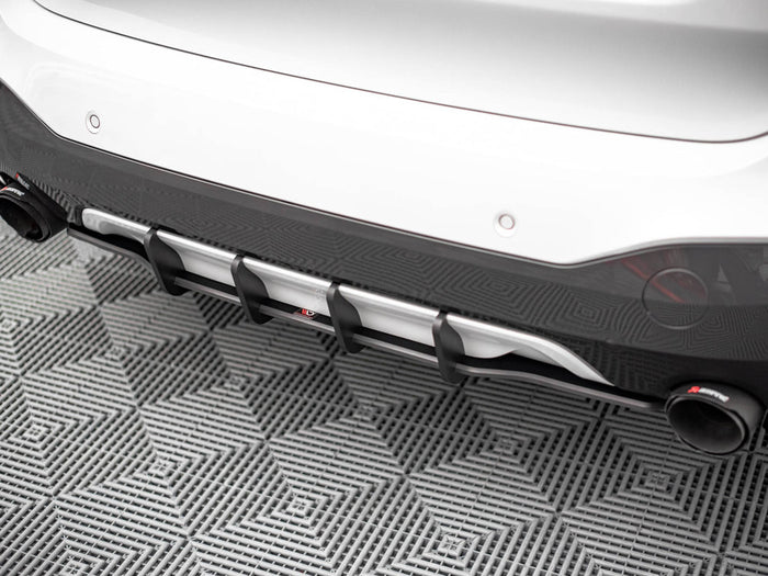 BMW X1 M-pack F48 (2015-2019) Street PRO Rear Diffuser - Maxton Design