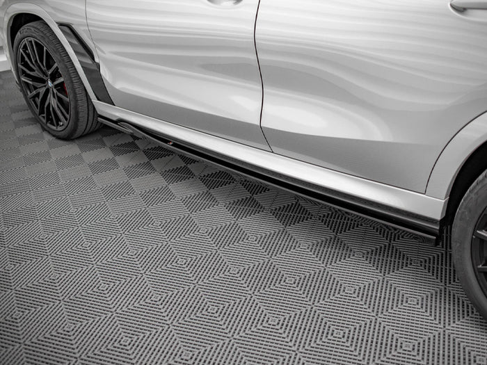 BMW X6 M-pack G06 (2019-) Side Skirts Diffusers - Maxton Design