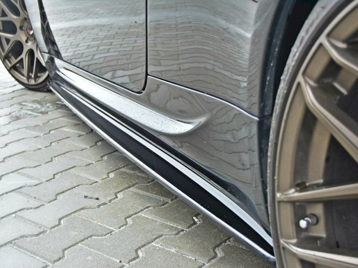 BMW M6 E63 (2005-2010) Side Skirts Splitters - Maxton Design