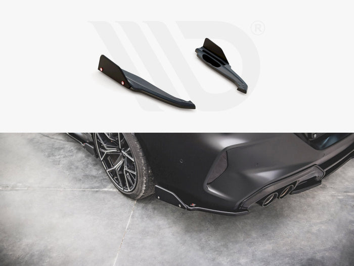 BMW M8 Gran Coupe F93 Rear Side Splitters V.1 + Flaps - Maxton Design