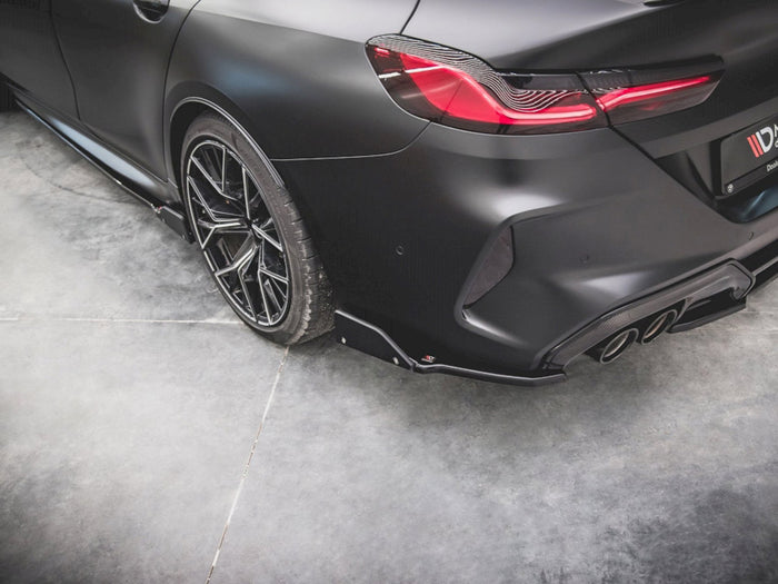 BMW M8 Gran Coupe F93 Rear Side Splitters V.1 + Flaps - Maxton Design