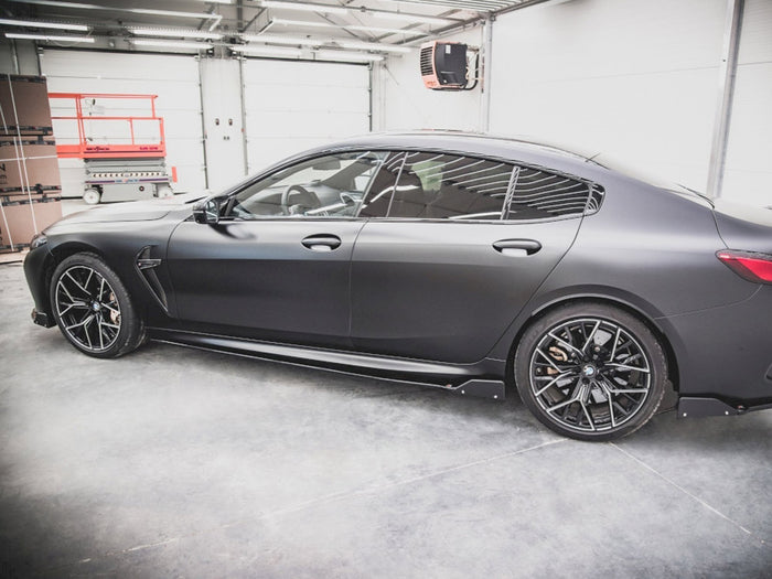 BMW M8 GRAN Coupe F93 / 8 GRAN Coupe M-pack G16 (2019-) Side Skirts Diffusers V.1 - Maxton Design