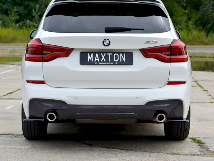 BMW X3 G01 M-pack (2018-UP) Rear Side Splitters - Maxton Design