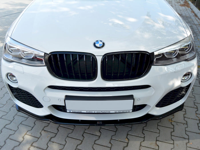 BMW X4 M-pack (2014-UP) Front Splitter - Maxton Design