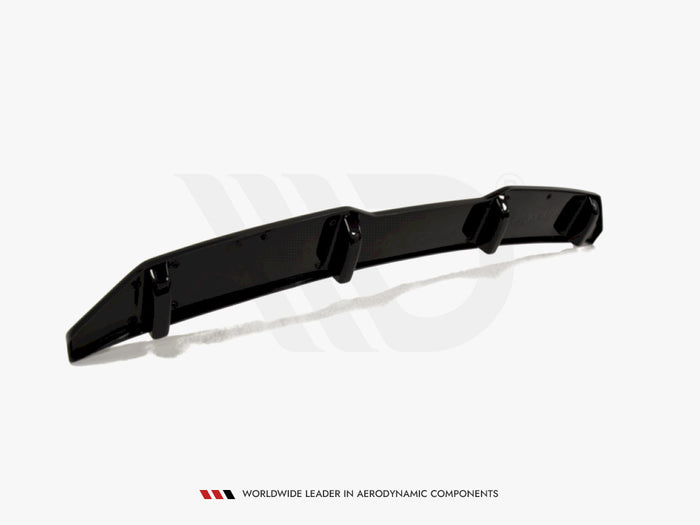 BMW X4 M-pack (With A Vertical BAR) Central Rear Splitter - Maxton Design