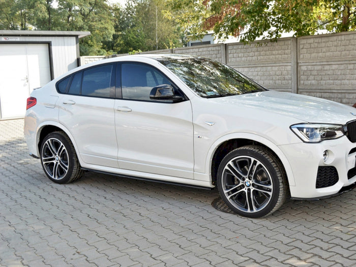 BMW X4 M-pack Side Skirts Diffusers - Maxton Design
