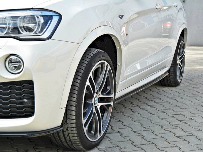 BMW X4 M-pack Side Skirts Diffusers - Maxton Design