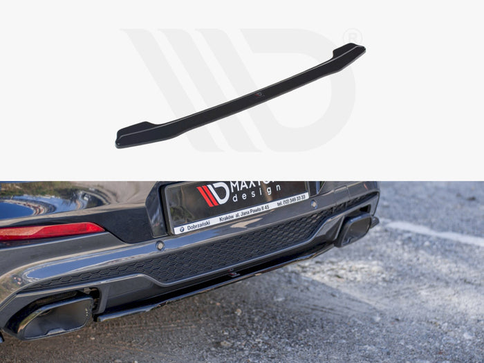 BMW X4 M Sport G02 (2018-2021) Central Rear Splitter - Maxton Design