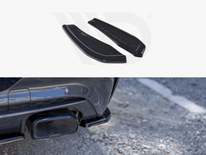 BMW X4 M Sport G02 (2018-2021) Rear Side Splitters - Maxton Design