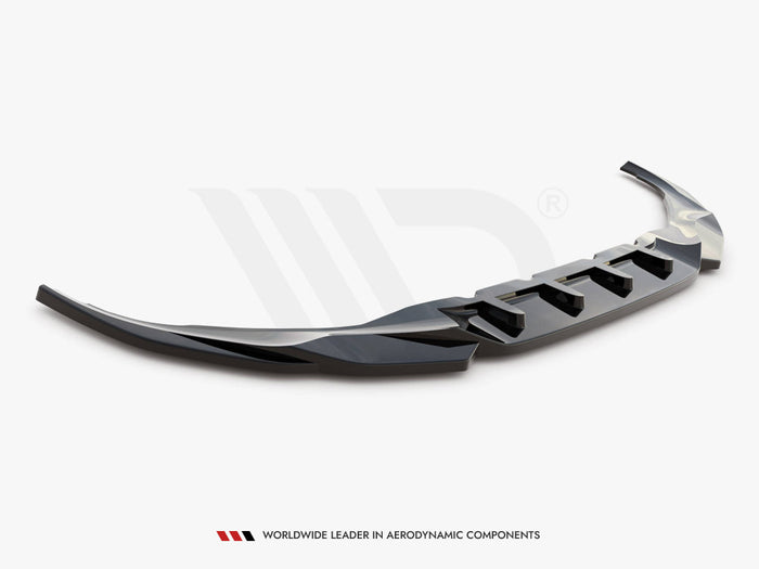 BMW 7 G11 M-pack Facelift (2019-) Front Splitter V.2 - Maxton Design