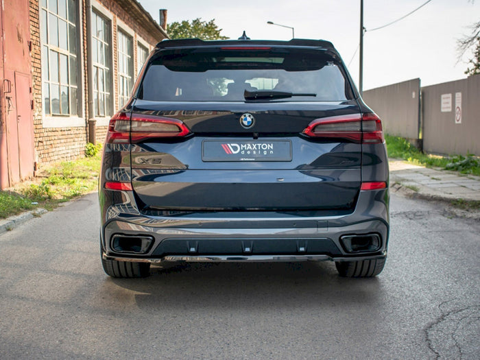 BMW X5 G05 M-sport (2018-) Central Rear Splitter - Maxton Design