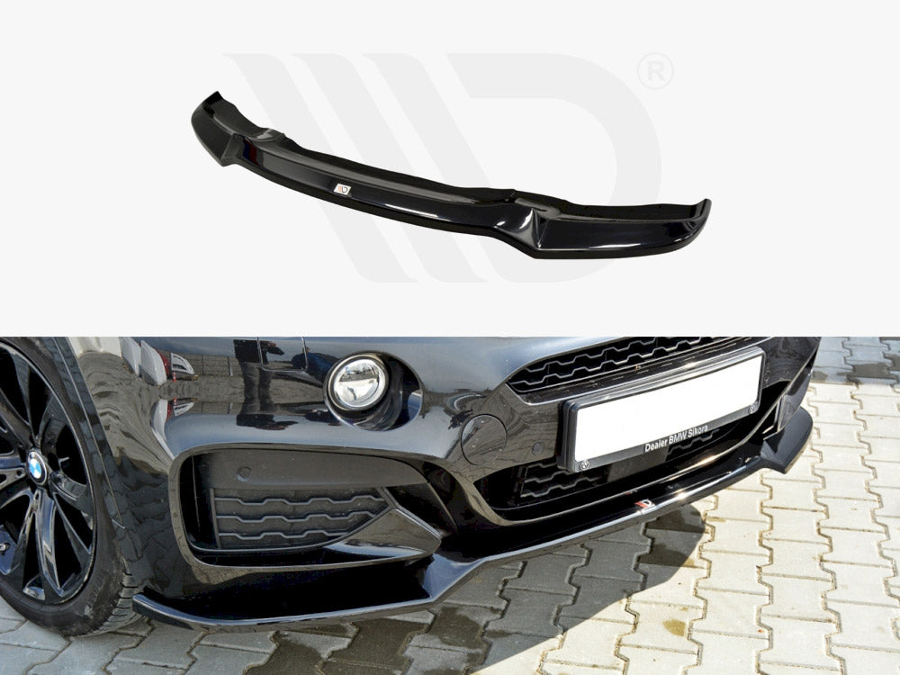 BMW X6 F16 M Sport (2014-2019) Front Splitter V.1 - Maxton Design – VUDU  Performance