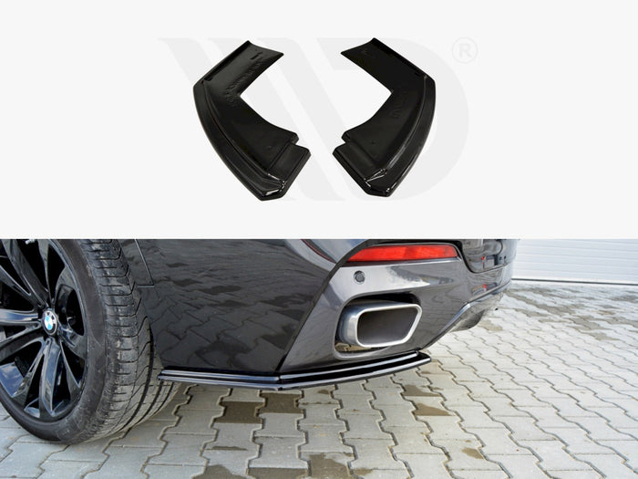 BMW X6 F16 M Sport (2014-19) Rear Side Splitters - Maxton Design