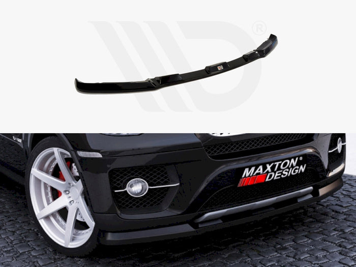 BMW X6 (2007-2010) Front Splitter - Maxton Design