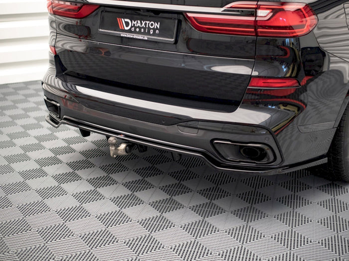 BMW X7 G07 (2018-) Central Rear Splitter - Maxton Design