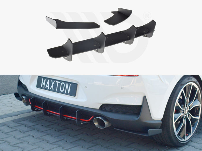 Hyundai I30 MK3 N (2017-2020) Rear Diffuser - Maxton Design