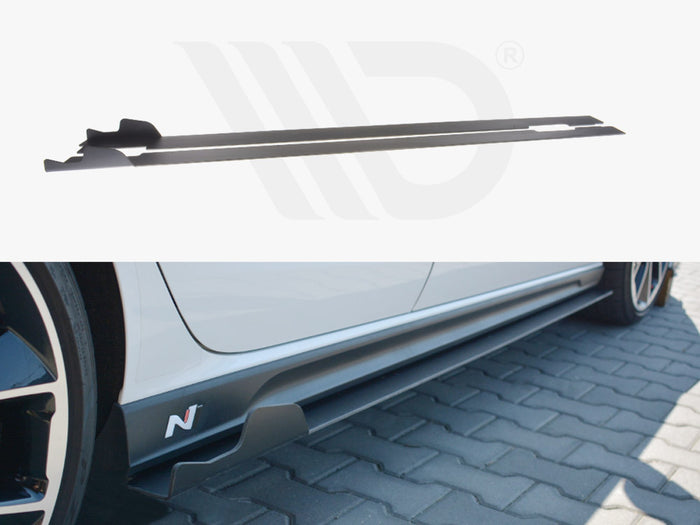 Hyundai I30 MK3 N (2017-2020) Racing Side Skirts Diffusers - Maxton Design