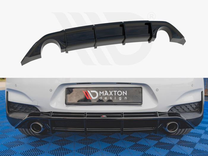 Hyundai I30 N MK3 Hatchback (2017-2020) Rear Valance V3 - Maxton Design