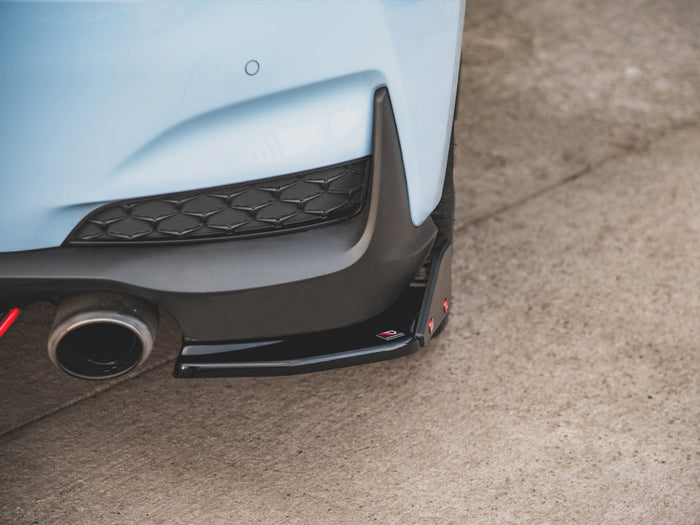 Hyundai I30 N Mk3 Hatchback Rear Side Splitters V.6 + Flaps - Maxton Design