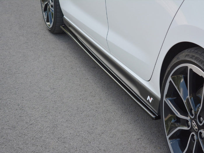 Hyundai I30 N MK3 Hatchback / Fastback (2017-) Side Skirts Diffusers V.1 - Maxton Design