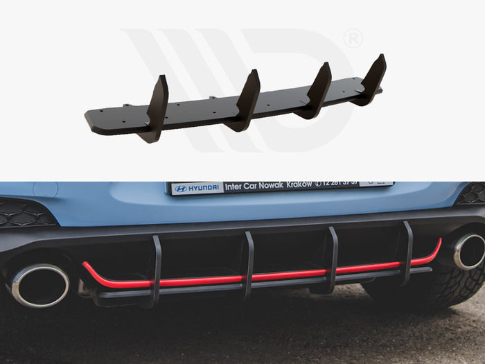 Hyundai I30 N MK3 Hatchback (2017-2020) Maxton Racing Rear Diffuser V1 - Maxton Design