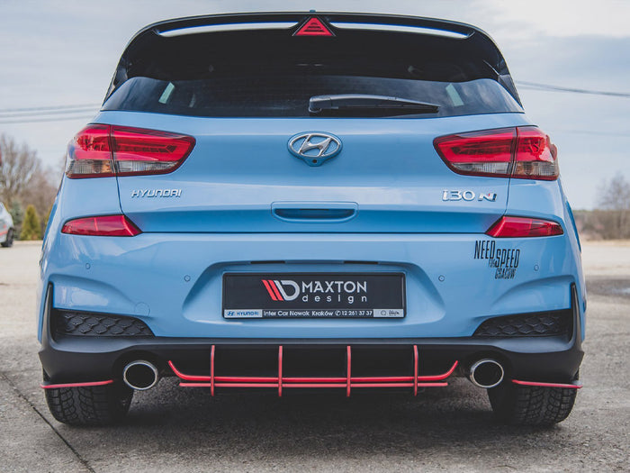 Hyundai I30 N MK3 Hatchback (2017-2020) Maxton Racing Rear Diffuser V1 - Maxton Design