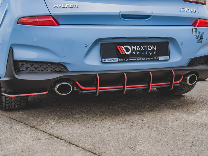 Hyundai I30 N MK3 Hatchback (2017-2020) Maxton Racing Rear Diffuser V1 - Maxton Design