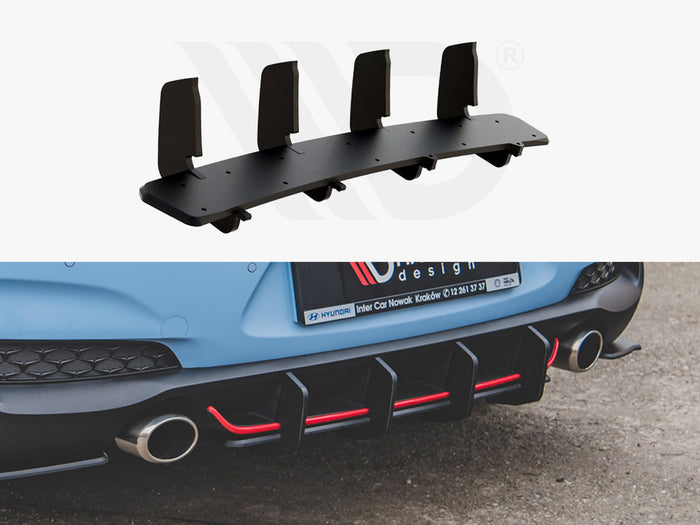 Hyundai I30 N MK3 Hatchback (2017-2020) Maxton Racing Rear Diffuser V2 - Maxton Design