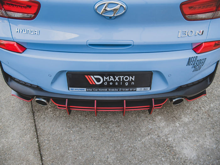 Hyundai I30 N MK3 Hatchback (2017-2020) Maxton Racing Rear Diffuser V2 - Maxton Design