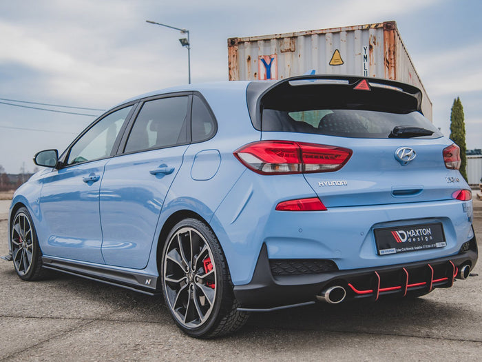 Hyundai I30 N MK3 / MK3 FL Hatchback/ Fastback (2017-) Maxton Racing Side Skirt Diffusers - Maxton Design