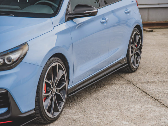 Hyundai I30 N MK3 / MK3 FL Hatchback/ Fastback (2017-) Maxton Racing Side Skirt Diffusers - Maxton Design