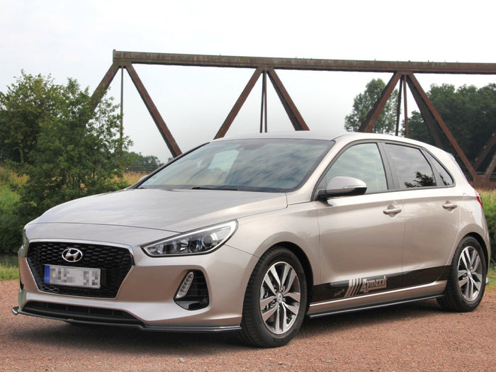 Hyundai I30 MK3 Hatchback (2017-UP) Side Skirts Splitters - Maxton Design