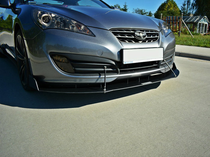 Hyundai Genesis MK1 Coupe (2009-2012) Front Racing Splitter - Maxton Design