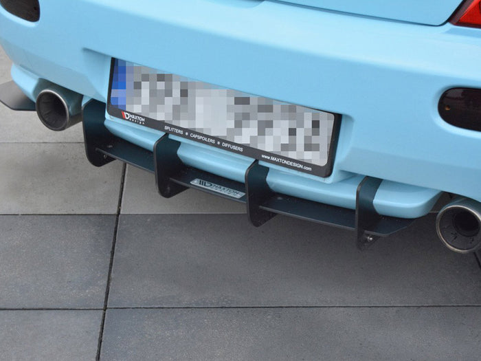 Hyundai Tiburon (Coupe) MK2 Facelift (2005-2008) Rear Diffuser - Maxton Design