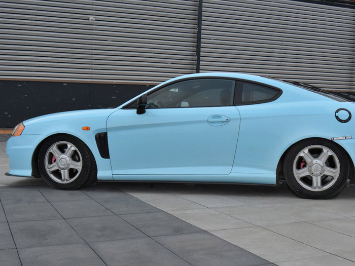 Hyundai Tiburon (Coupe) MK2 Facelift (2005-2008) Racing Side Skirts Diffusers - Maxton Design