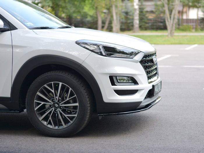 Hyundai Tucson MK3 Facelift (2018-UP) Front Splitter V.2 - Maxton Design
