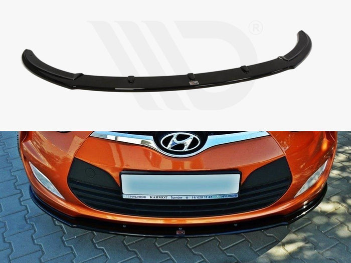 Hyundai Veloster Front Splitter - Maxton Design