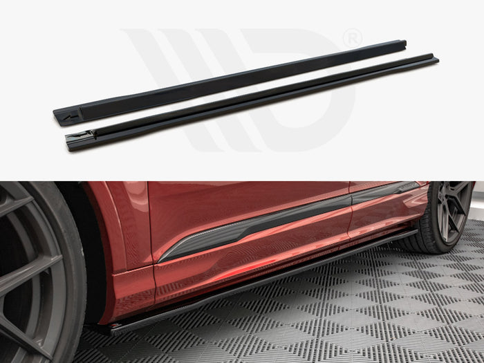 Audi SQ7 /Q7 S-line MK2 (4M) Facelift (2019-) Side Skirts Diffusers - Maxton Design