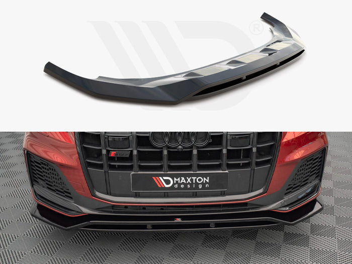 Audi SQ7 /Q7 S-line MK2 (4M) Facelift (2019-) Front Splitter - Maxton Design