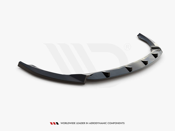 Mercedes A W176 (2012-2015) Front Splitter V.1 - Maxton Design