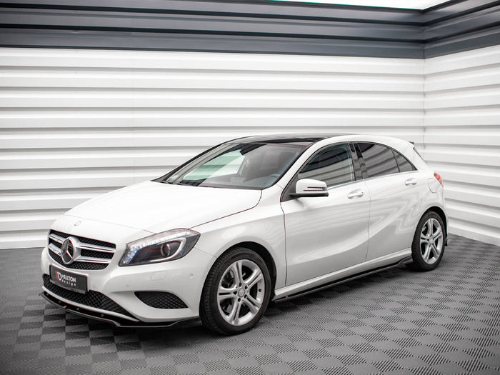 Mercedes A W176 (2012-2015) Side Skirts Diffusers V.1 - Maxton Design